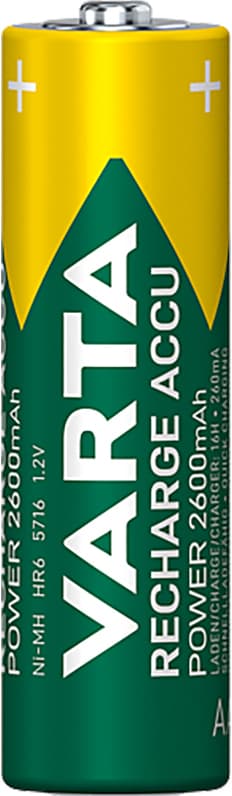 Varta Power 2600 mAh AA paristot (4 kpl)