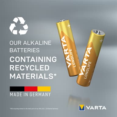 Varta Longlife Power AAA paristot 7042381 16 kpl (keltainen)