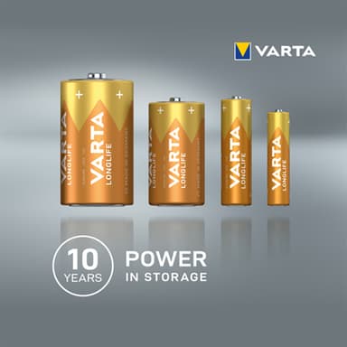 Varta Longlife Power AAA paristot 7042381 16 kpl (keltainen)