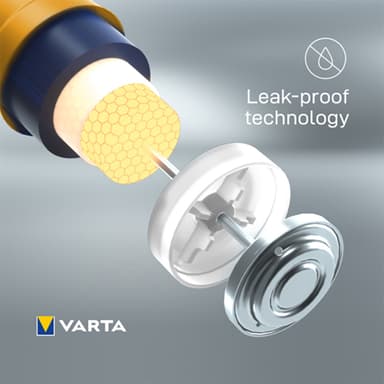 Varta Longlife Power AAA paristot 7042381 16 kpl (keltainen)
