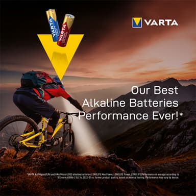 Varta Longlife Power AA paristo 7042378 10 kpl (punainen)