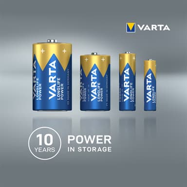 Varta Longlife Power AAA paristo 7042371 12 kpl (sininen)