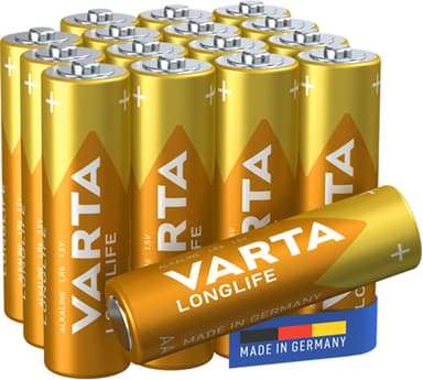 Varta Longlife Power AA paristot 7042380 16 kpl (keltainen)