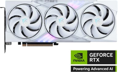 MSI GeForce RTX 5060 Ti 16G GAM TRIO OC WHITE näytönohjain