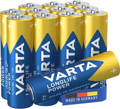 Varta Longlife Power AA paristot 7042370 12 kpl (sininen)