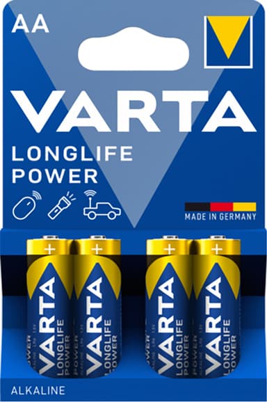 Varta Longlife Power AA paristot (4 kpl)