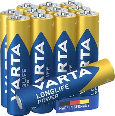 Varta Longlife Power AAA paristo 7042371 12 kpl (sininen)