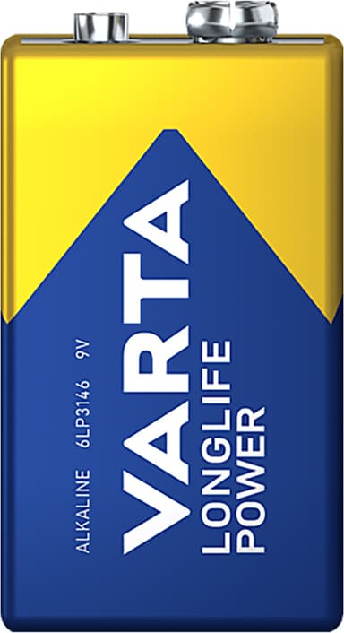 Varta Longlife Power 9V paristo (1 kpl)