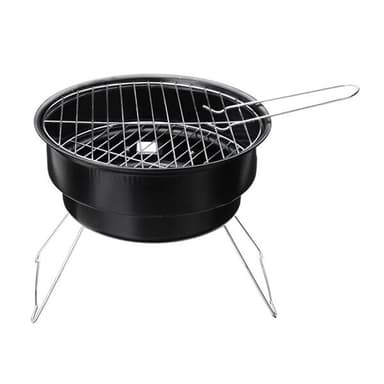 Pieni ja tehokas kannettava grilli - täydellinen piknikille ja telttailuun!