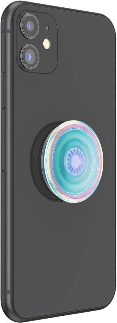 Popsockets puhelinpidike (Clear Iridescent)