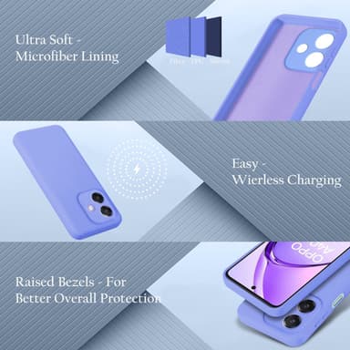 Oppo A40 Suojakuori Kotelo Case (violetti)
