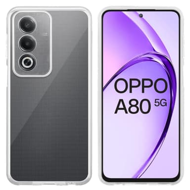 OPPO A80 / A3 Suojakuori Kotelo Case (Läpinäkyvä)