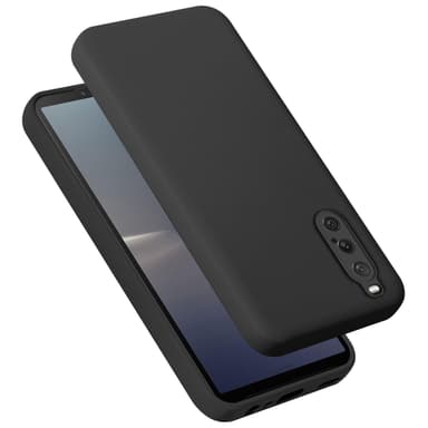 Sony Xperia 10 V Suojakuori Kotelo Case (musta)