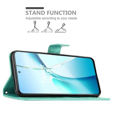 OnePlus Nord CE4 Lite Suojakuori Lompakkokotelo Kukka