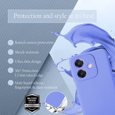 Oppo A40 Suojakuori Kotelo Case (violetti)