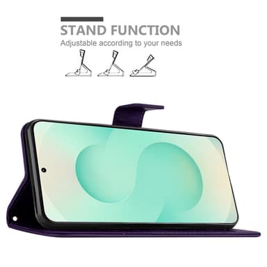 Samsung Galaxy S25 Plus Suojakuori Lompakkokotelo Kukka