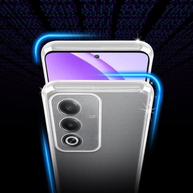 OPPO A80 / A3 Suojakuori Kotelo Case (Läpinäkyvä)