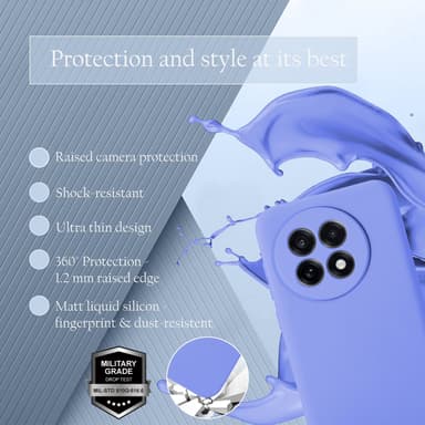 OnePlus 13R Suojakuori Kotelo Case (violetti)