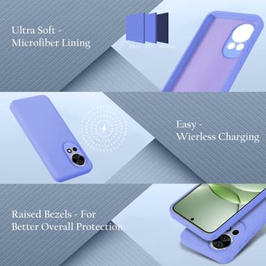 Huawei NOVA 13 Suojakuori Kotelo Case (violetti)