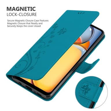 Xiaomi Redmi 13C Suojakuori Lompakkokotelo Kukka