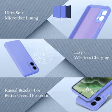 Motorola Moto G35 Suojakuori Kotelo Case (violetti)