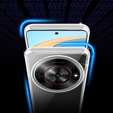 ZTE Blade A75 5G Suojakuori Kotelo Case (Läpinäkyvä)