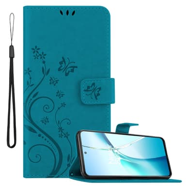 OnePlus Nord CE4 Lite Suojakuori Lompakkokotelo Kukka