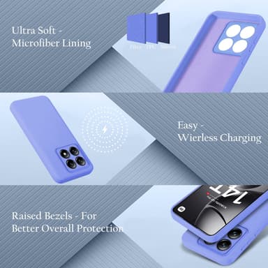 Xiaomi 14T Pro Suojakuori Kotelo Case (violetti)