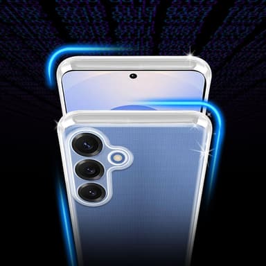 Samsung Galaxy S25 Suojakuori Kotelo Case (Läpinäkyvä)