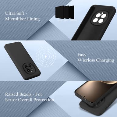 Honor Magic 7 Suojakuori Kotelo Case (musta)