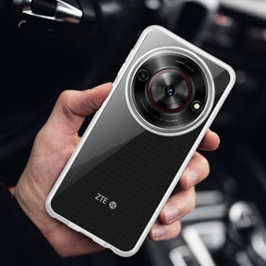 ZTE Blade A75 5G Suojakuori Kotelo Case (Läpinäkyvä)