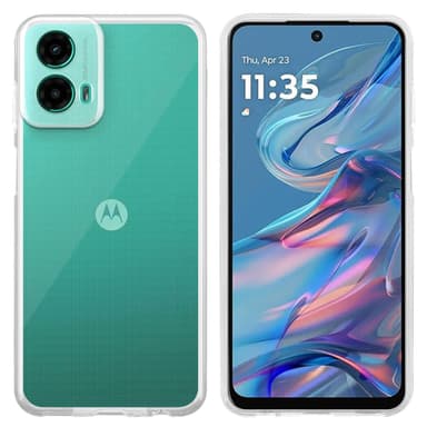 Motorola Moto G45 Suojakuori Kotelo Case (Läpinäkyvä)