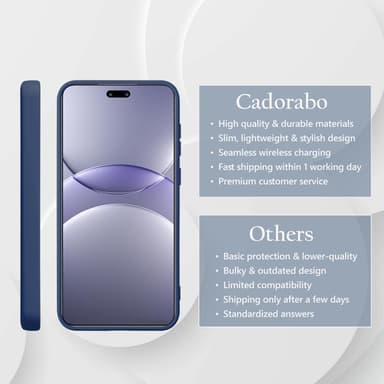 Huawei NOVA 13 Pro Suojakuori Kotelo Case (sininen)