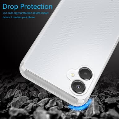 Samsung Galaxy A06 Suojakuori Kotelo Case (Läpinäkyvä)
