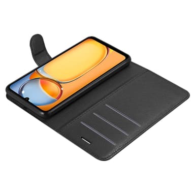 Xiaomi Redmi 13C 5G Suojakuori Lompakkokotelo (Musta)