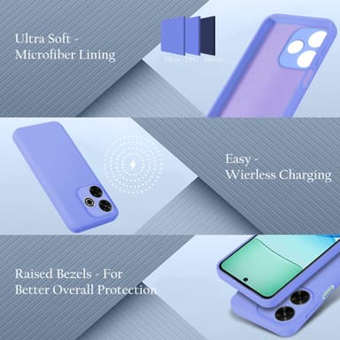 Xiaomi RedMi 13 4G Suojakuori Kotelo Case (violetti)