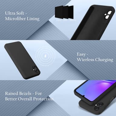 Samsung Galaxy A06 Suojakuori Kotelo Case (musta)