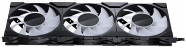 Phanteks M25 Gen2 DRGB 140 mm PWM tuuletin (musta/3 kpl)