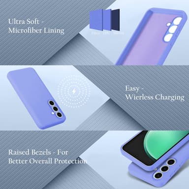 Samsung Galaxy S24 FE Suojakuori Kotelo Case (violetti)