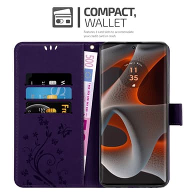 Motorola Moto Edge 50 Pro Suojakuori Lompakkokotelo