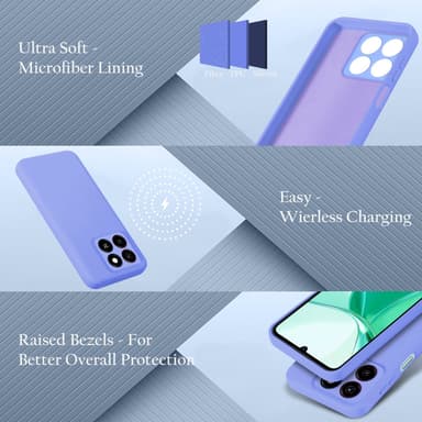 ZTE Blade A35 / A55 Suojakuori Kotelo Case (violetti)