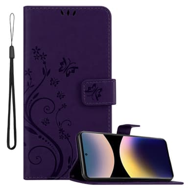 Xiaomi RedMi Note 14 Pro 4G Suojakuori Lompakkokotelo