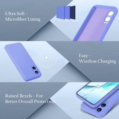 OnePlus Nord CE4 Lite Suojakuori Kotelo Case (violetti)