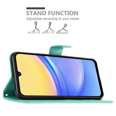 Samsung Galaxy A16 Suojakuori Lompakkokotelo Kukka