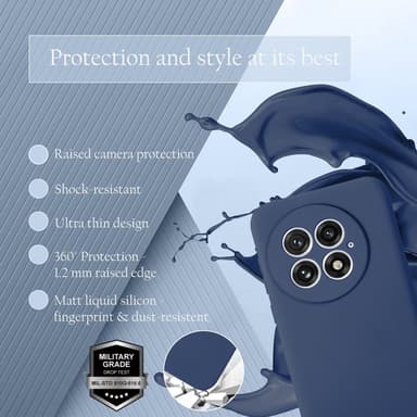 OnePlus 13 Suojakuori Kotelo Case (sininen)