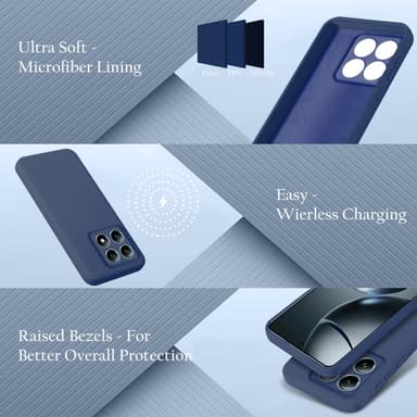 Xiaomi 14T Suojakuori Kotelo Case (sininen)