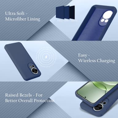 Huawei NOVA 13 Suojakuori Kotelo Case (sininen)