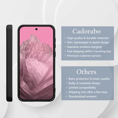Google Pixel 9 Suojakuori Kotelo Case (musta)