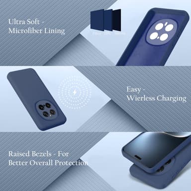 Honor Magic 7 Pro Suojakuori Kotelo Case (sininen)