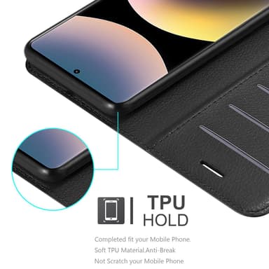 Xiaomi RedMi Note 14 Pro 4G Suojakuori Lompakkokotelo